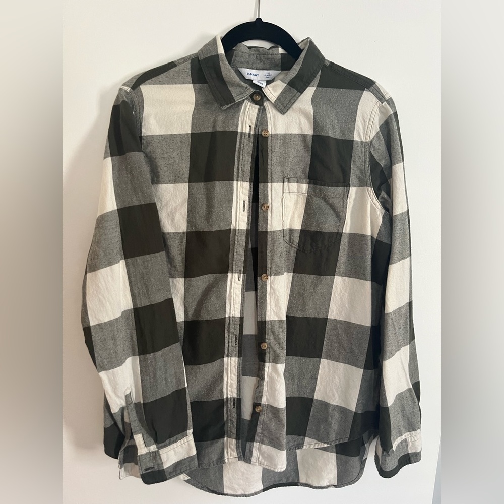 Old Navy Flannel Button Down